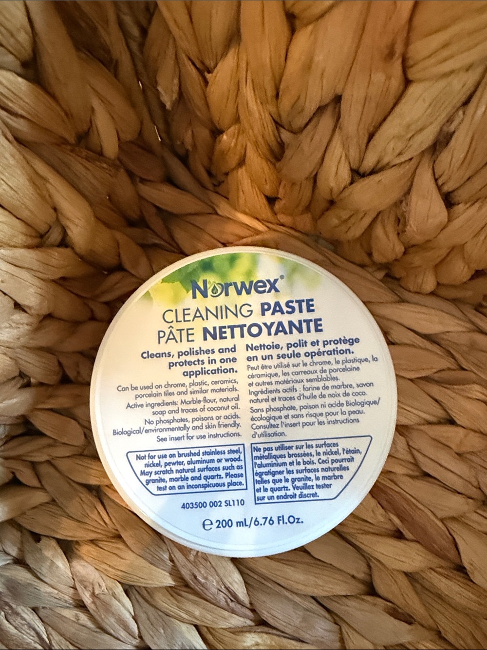 Norwex Cleaning Paste - NEW